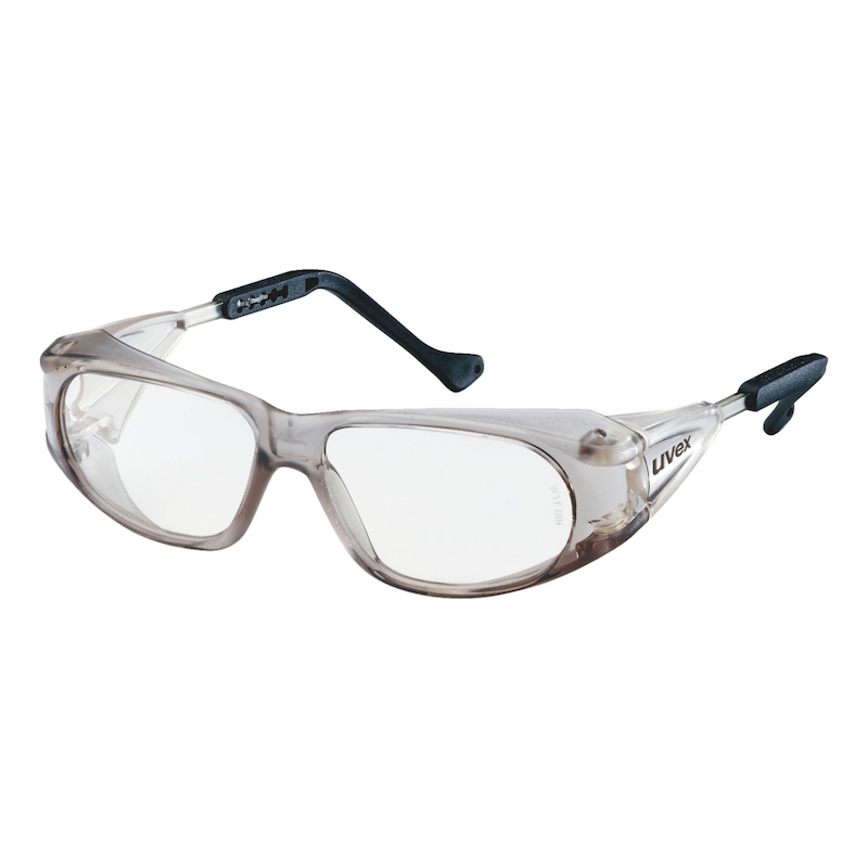 Produktbild von Uvex Hypershock Schutzbrille – Rauchbraunes Gestell Mit Polarisierten Espresso-Gläsern