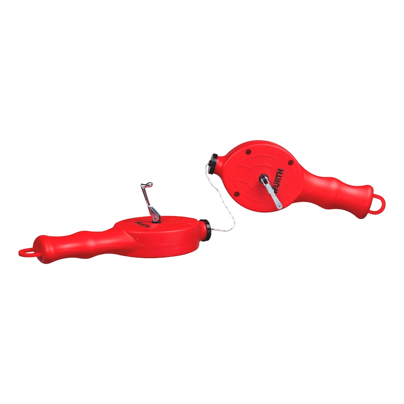 Cordeau de traçage W-Twin 30m pour couvreurs