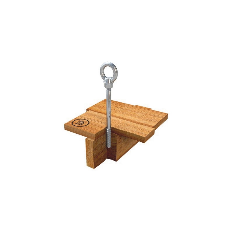 Point d'ancrage ABS Lock III pour poutre en bois