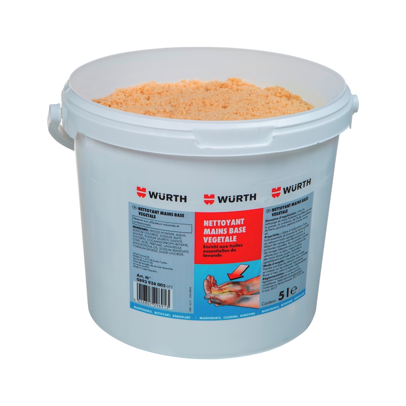 Nettoyant mains pour atelier - base végétale & odeur lavande