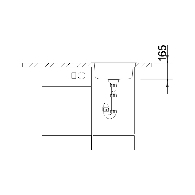 Sink Blancorondosol/-IF - SINK-KCH-BLRONDOSOL-A2-SMOTH-S