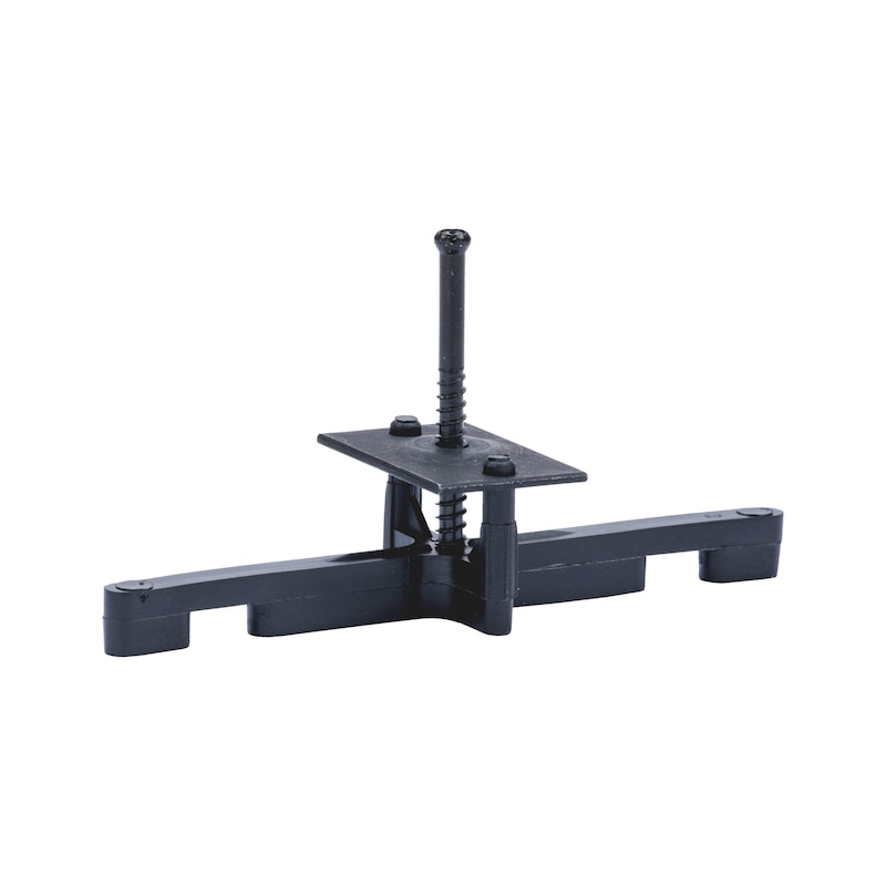 Entretoise avec vis pour construction de terrasse