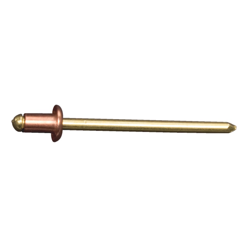 Rivetti Alluminio Rivetti Ciechi In Rame/ottone '44' 1/8 X 1/4: Confezione Da 1.000 Pezzi, Stile POP, Made In USA Rivetti Di Rame Per Cinture