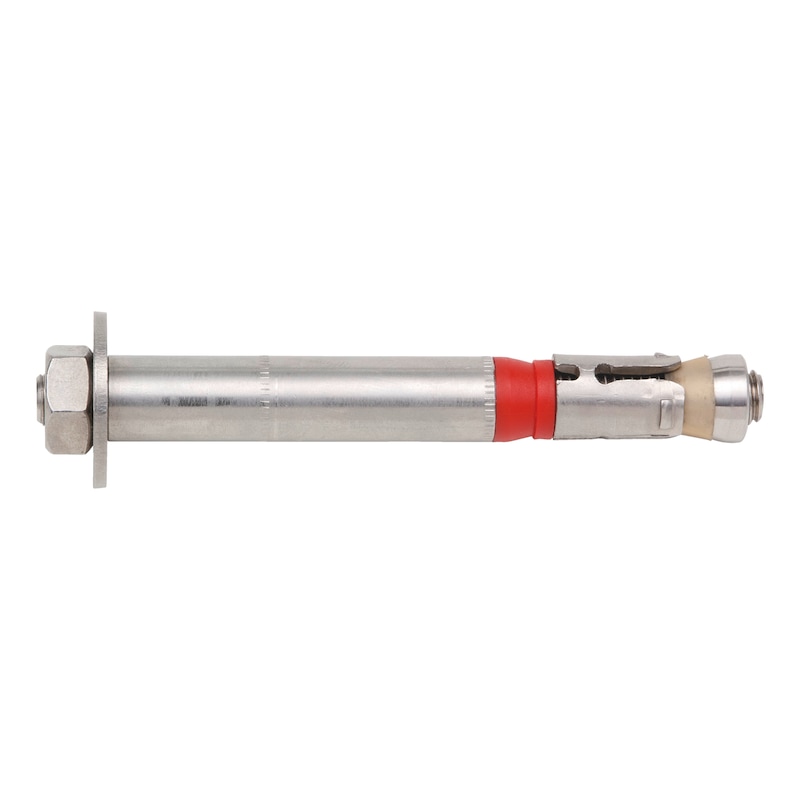 Cheville de sécurité pour béton - W-HAZ-B - inox A4 - avec tige filetée/écrou