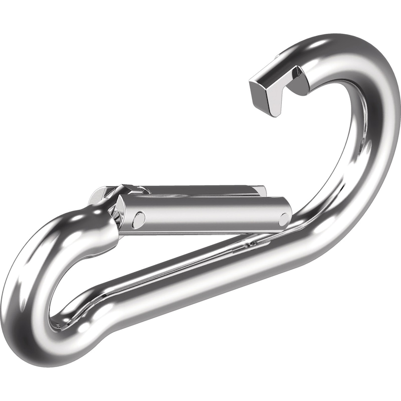 Mousqueton - inox A4 brut - version spéciale