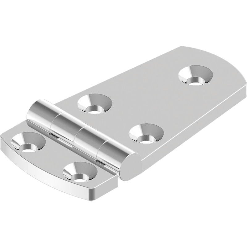 Charnière rétractable type A inox A4 pour menuiserie/nautisme