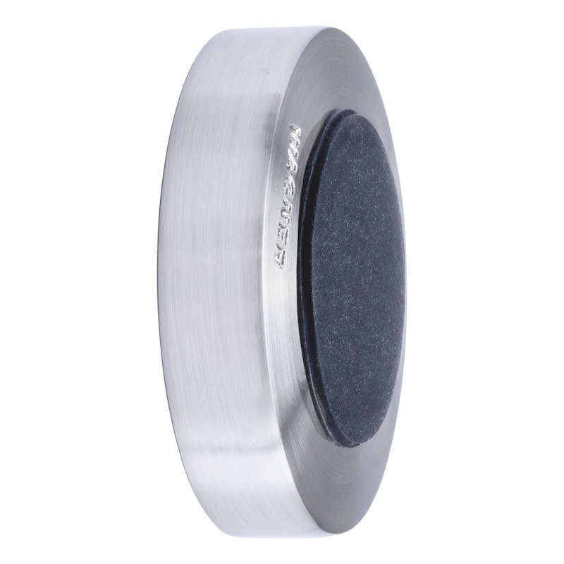 Kws Butée De Porte, Pour Montage Au Sol, Aluminium Anodisé, Avec