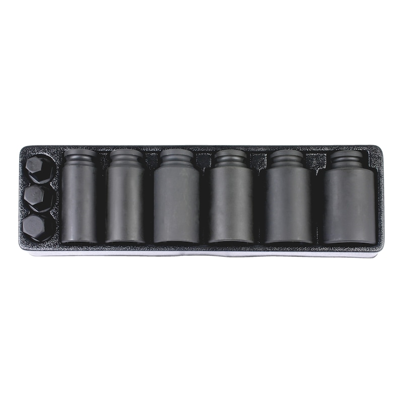 Jeu de douilles à chocs 1/2 pour arbre de transmision