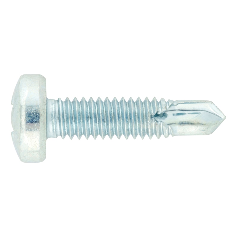 Vis autoperceuse Zebra Pias - tête cylindrique bombée - WN 211 - acier zingué (A3K) - cruciforme PH