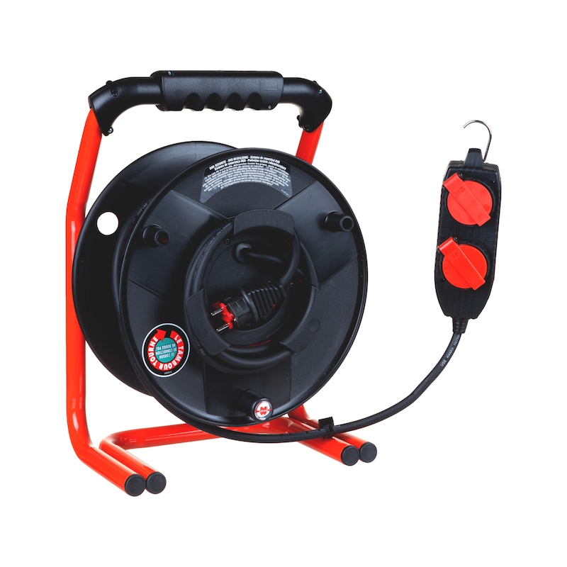Enrouleur prolongateur de câble CT - avec 4 prises - IP44