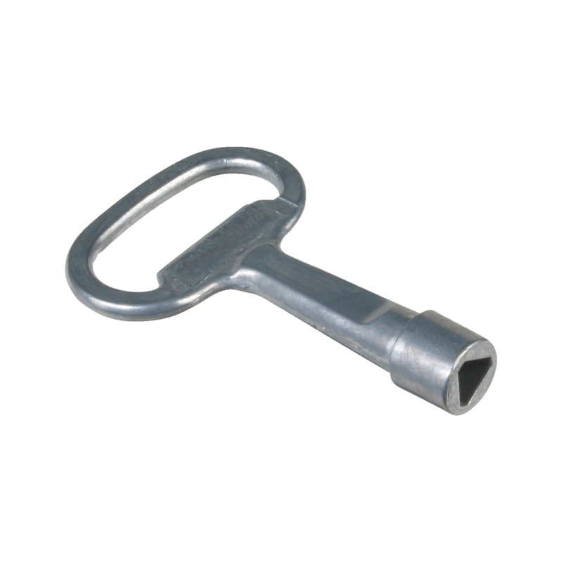 Clé à douille triangulaire 8 mm pour camions citernes