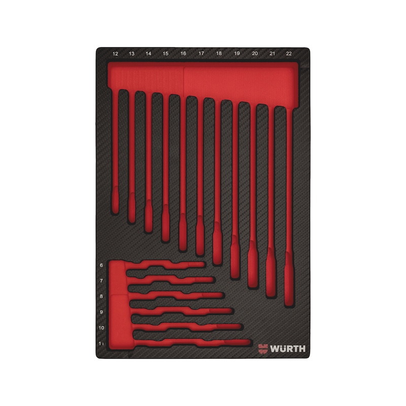 Alvéole vide 4.4.1 pour clés mixtes