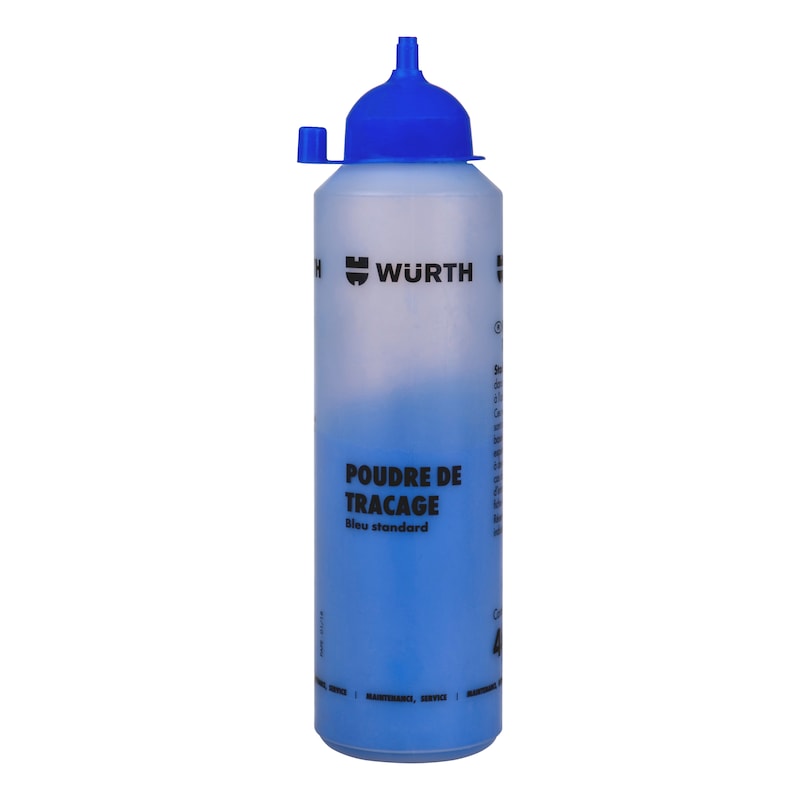 Poudre pour cordeau de traçage standard - blanc ou bleu