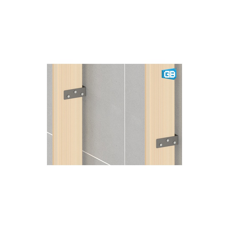 Perforated angle bracket, form U