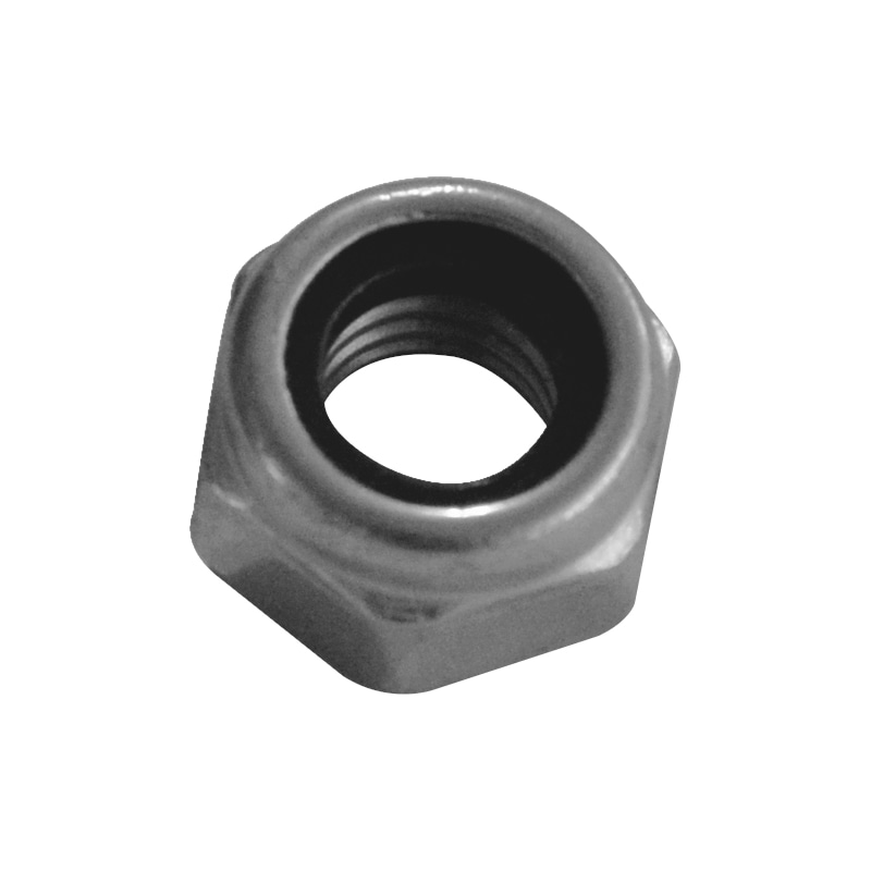 Écrou hexagonal autofreiné forme basse - DIN 985- inox A2 zingué (A1K)