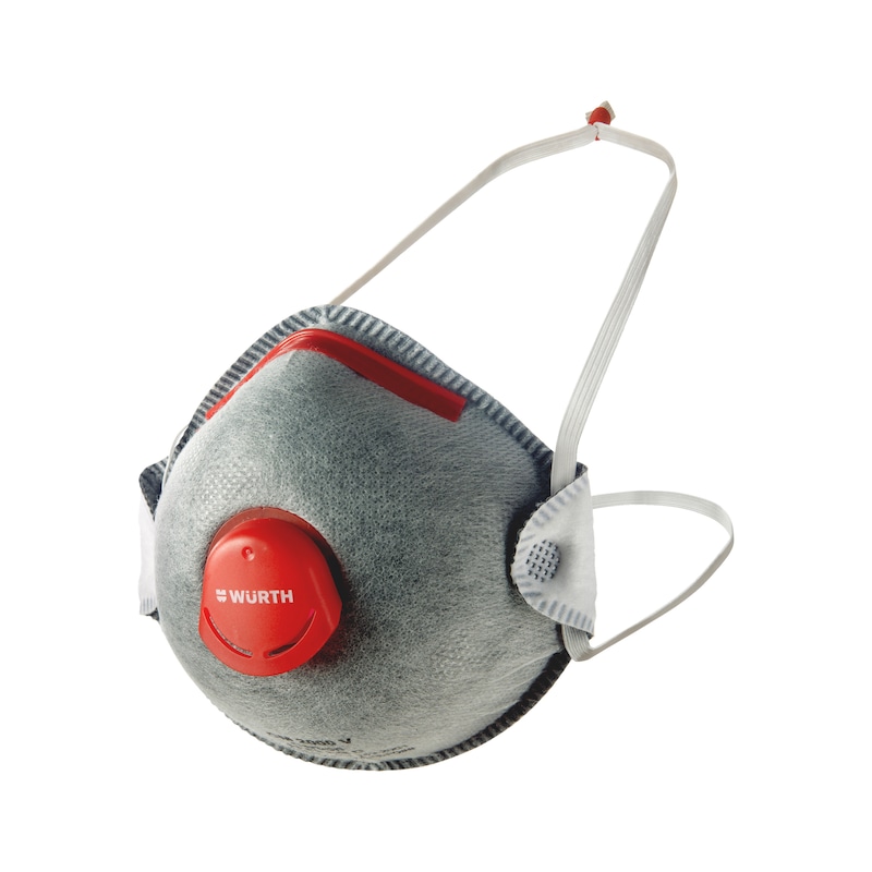 Masque de protection jetable FFP2 CM 2000 - valve et filtre charbon