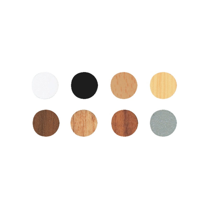 810 Tappi Coprivite Per Mobili - 21 Mm, 15 Colori, Adesivi Autoadesivi - Foto 6