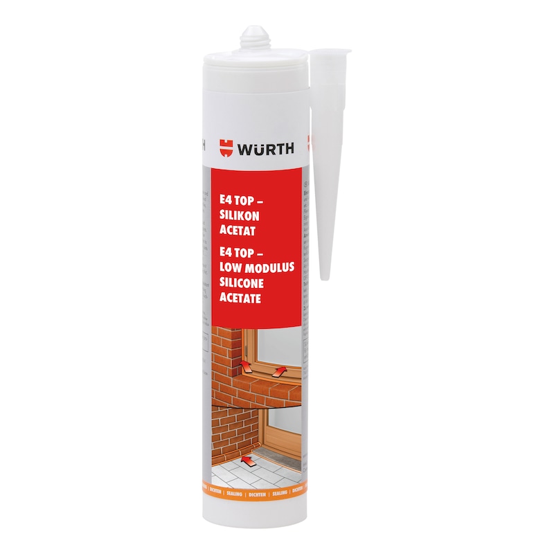 Acetate silicone filler, excellent adhesive properties | WÜRTH