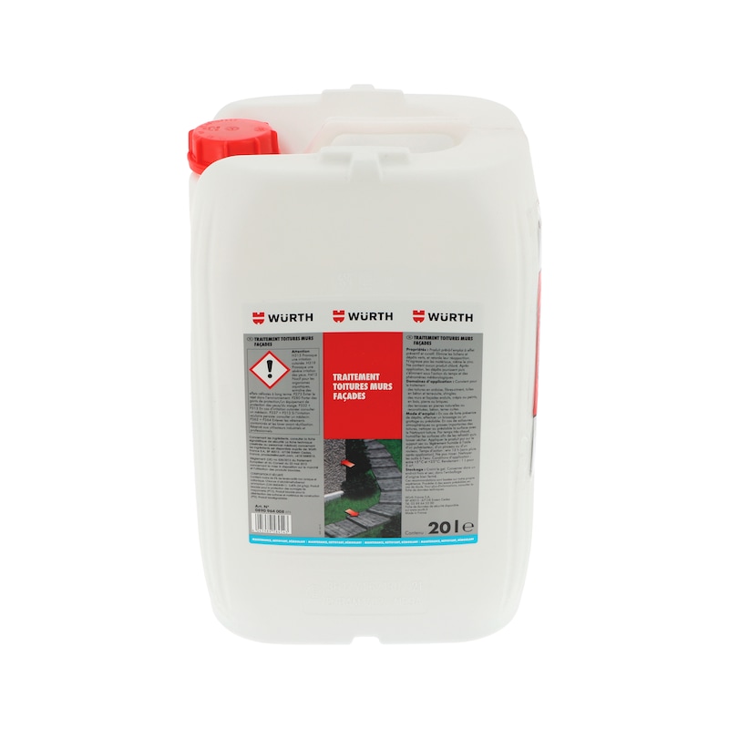 Antimousse toitures, murs et façades NETMOUSS - 20L
