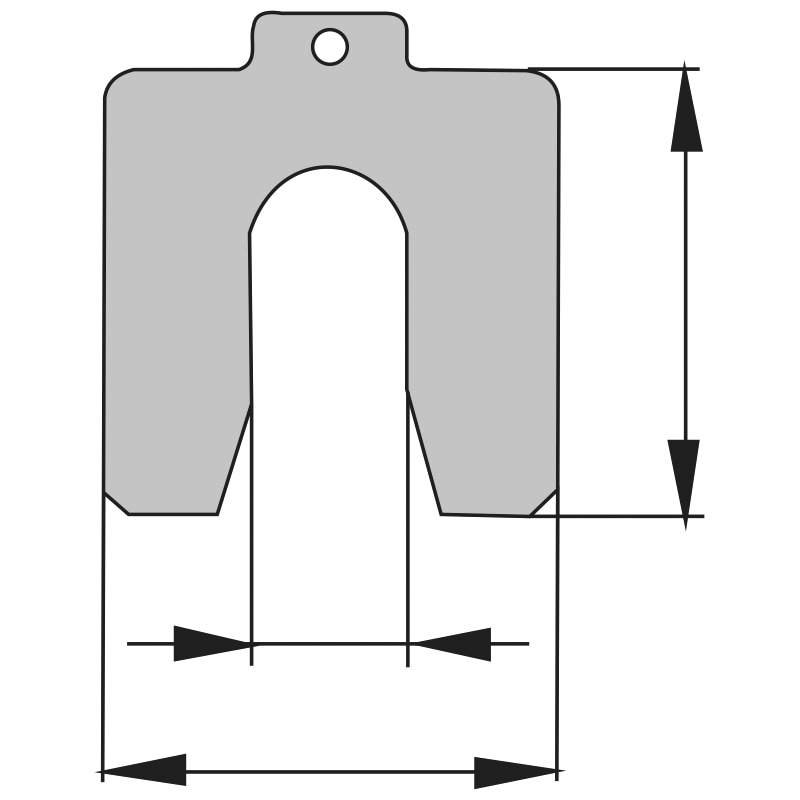 Alignment Sim Alignment plate Laser Shim from eShop