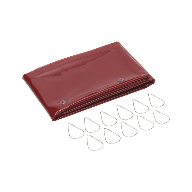 Rideau de protection pour écran de soudage portable