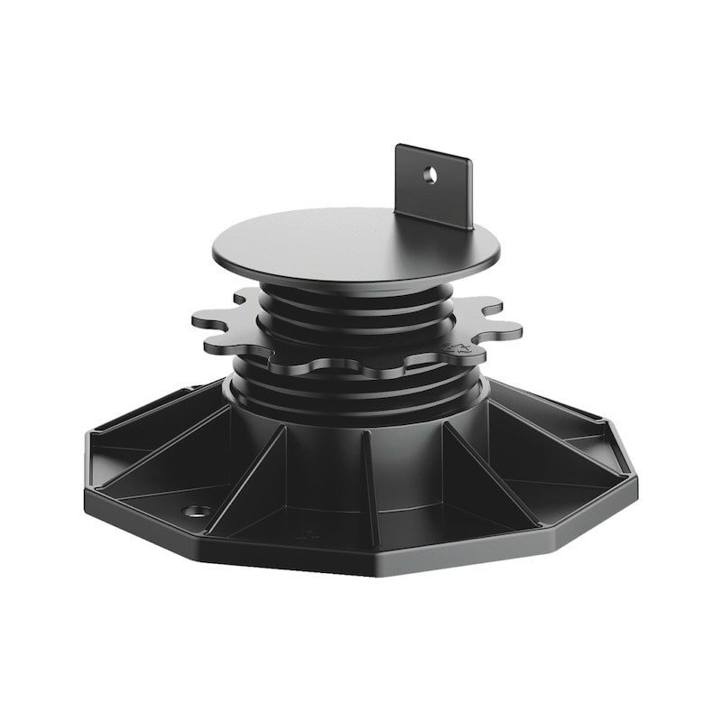 Plot de terrasse réglable Eco - hauteur 32-65 ou 74-165 mm