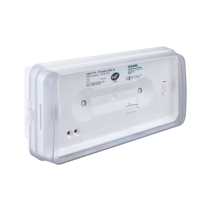 Bloc autonome d'éclairage de sécurité PrimEvo 10LA
