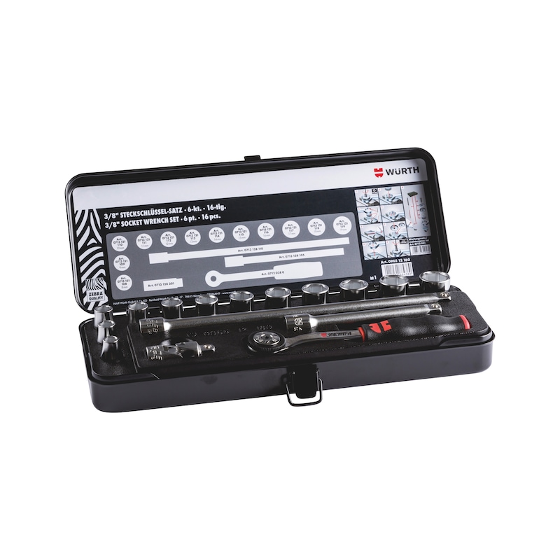 ប្រភេទកូនសោរន្ធទំហំ 3/8 អ៊ីញ មាន 16 ឈុត - 2 ប្រភេទកូនសោរន្ធទំហំ 3/8 អ៊ីញ មាន 16 ឈុត - 2