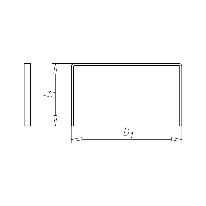Grapas para grapadora manual y martillo perforador - GRAPA-P.0714811/0714834-8MM