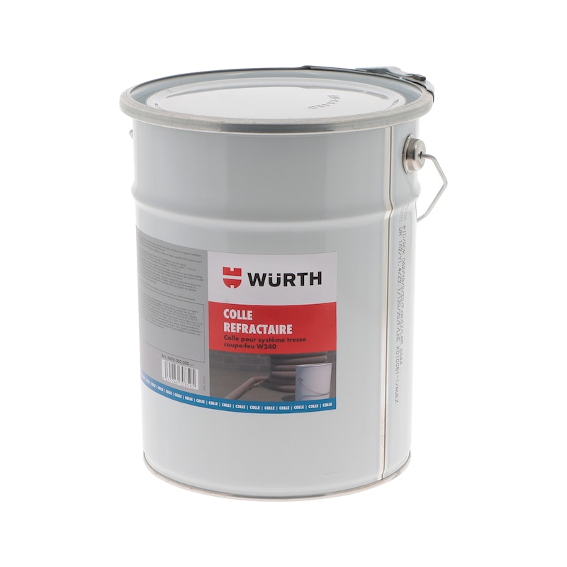 Colle réfractaire pour tresse coupe-feu W240