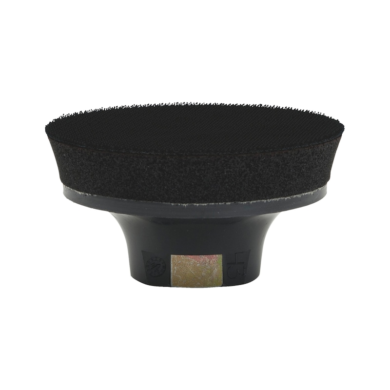 Hook and loop support plate - SPRTPLT-POLPAD-HOKLP-M14-D80MM