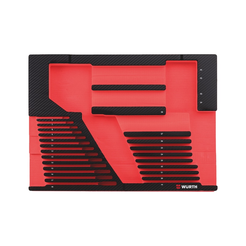 Alvéole vide 8.4.1 pour clés mixtes