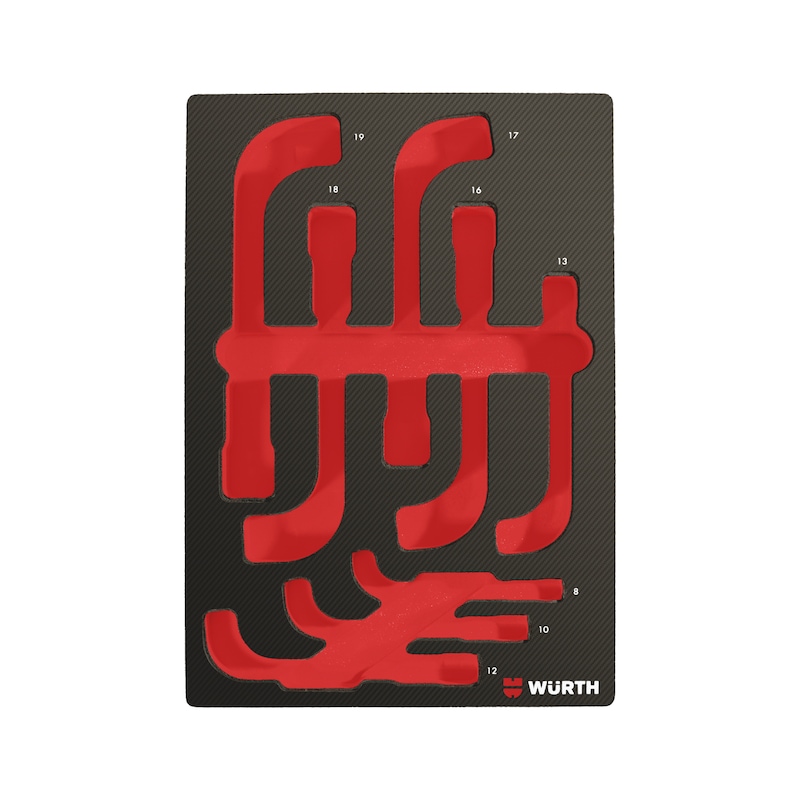 Alvéole vide 4.4.1 pour clés à pipe