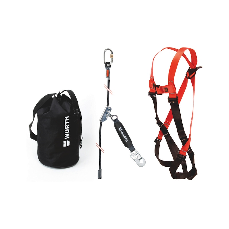 Kit Antichute 2001 : dispositif, corde 20m et sac de transport