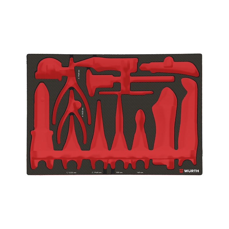 Alvéole vide 8.4.1 pour outils