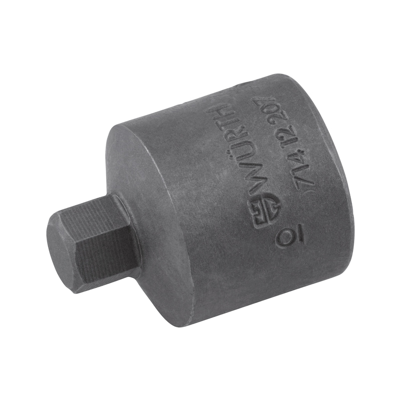 Douille 3/8 pouce six pans mâle ultra courte pour étriers de frein