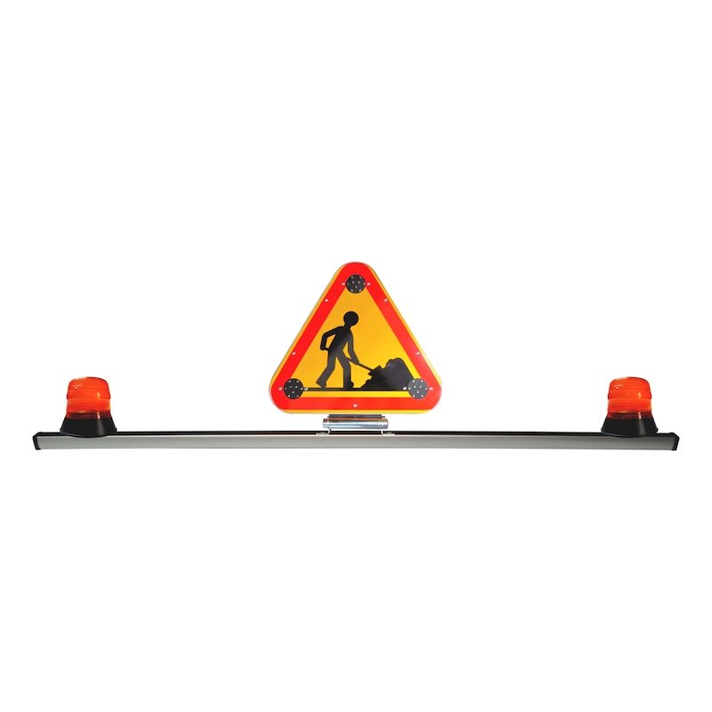 Barre de toit avec triflash AK5 50cm et 2 gyrophares