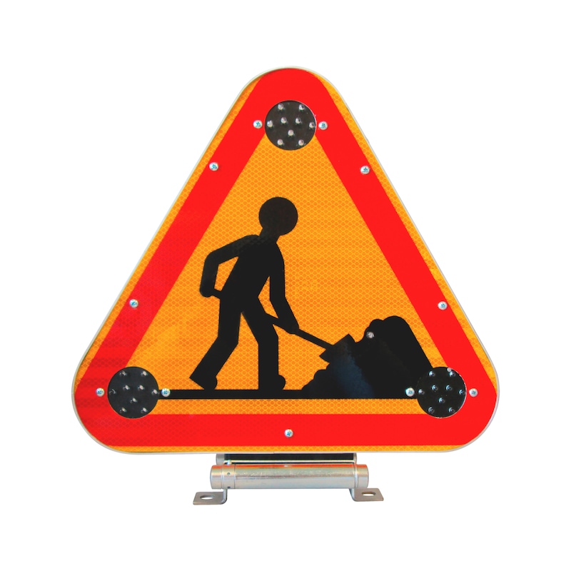 Triangle de signalisation AK5 avec LED Triflash rabattable