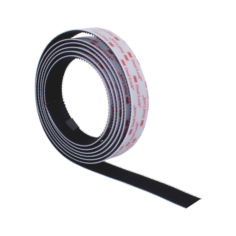 Dual lock tape