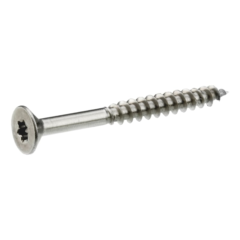 Stainless steel A2 part thread countersunk head TX from eShop