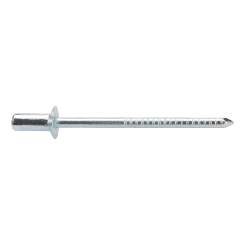 Closed-end blind rivet countersunk hd steel/steel from eShop