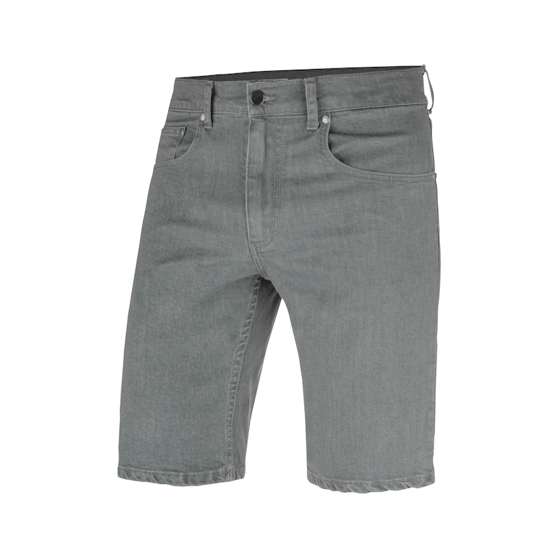 0401~5 pockets stretch denim shorts main image 1
