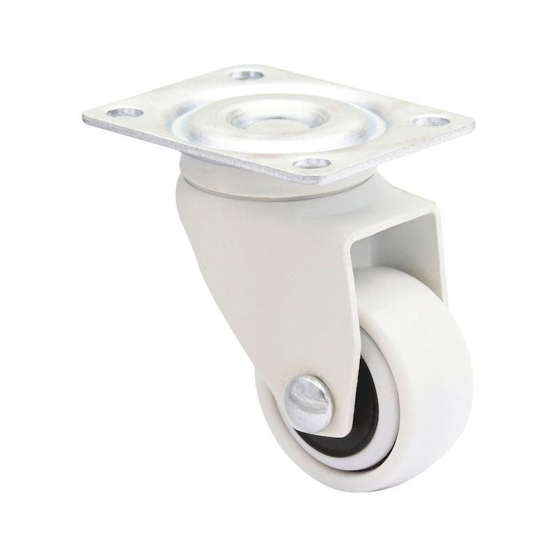Roulette pour meuble pivotante 3C