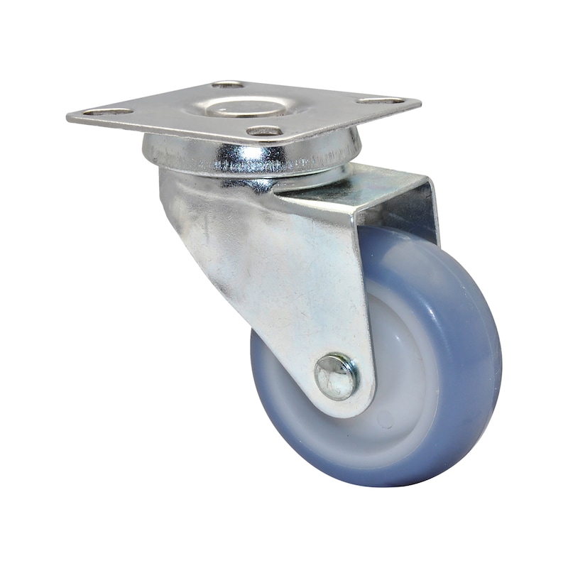 Roulette pivotante ECO ultra-souple pour tous sols