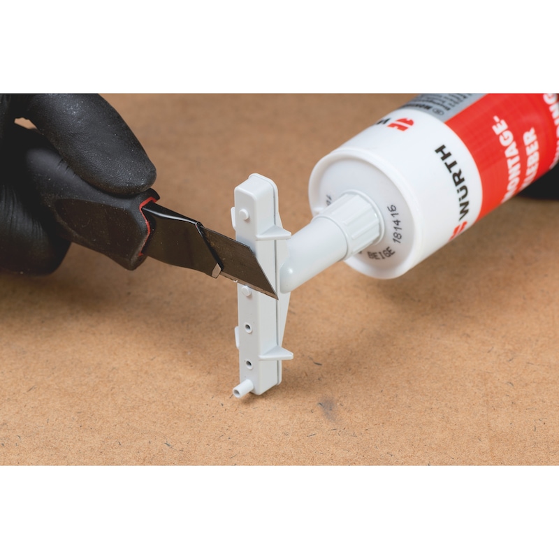 Divu komponentu ģipškartona nazis ar slīdni - NAZIS-2K-H18MM-L170MM