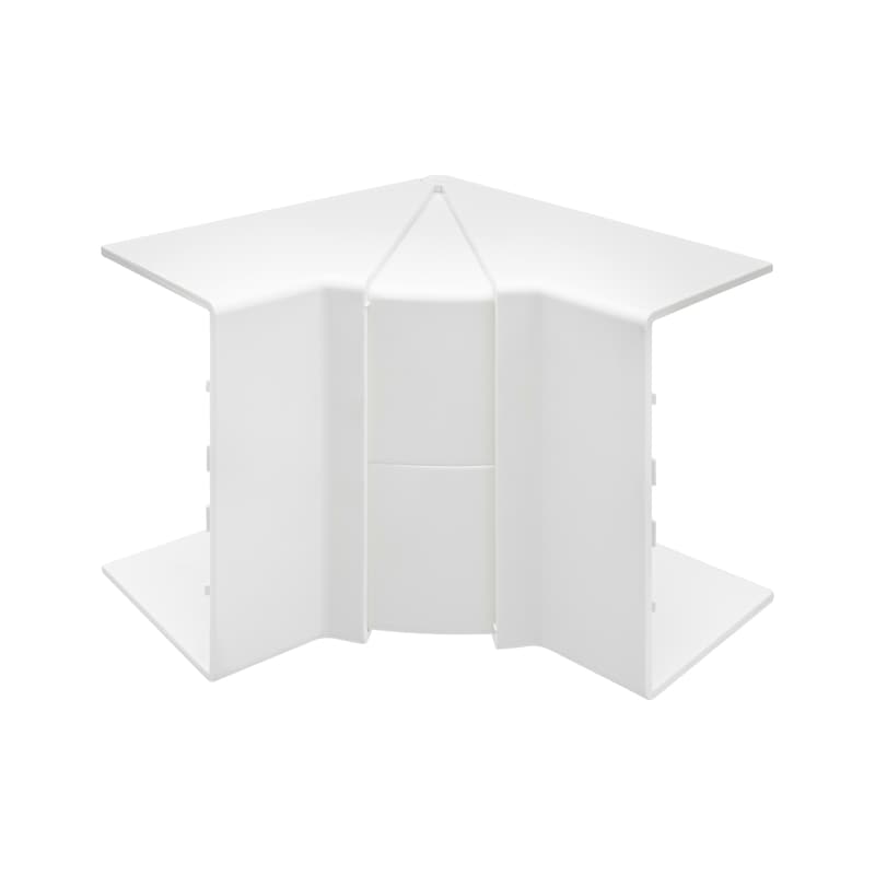 Angle intérieur ajustable pour goulotte MBR - câbles cachés