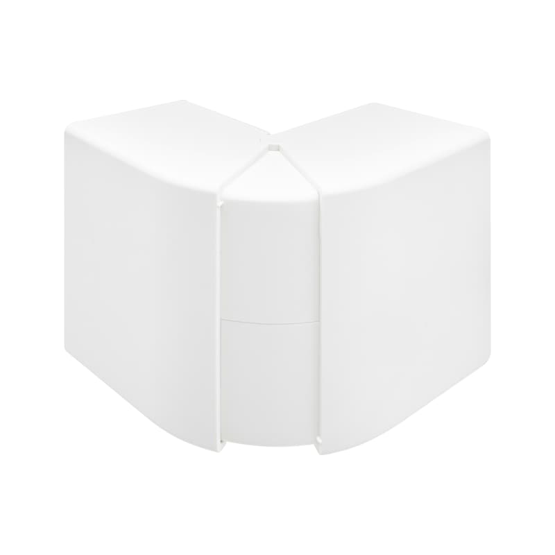 Angle extérieur ajustable pour goulotte MBR - câbles cachés