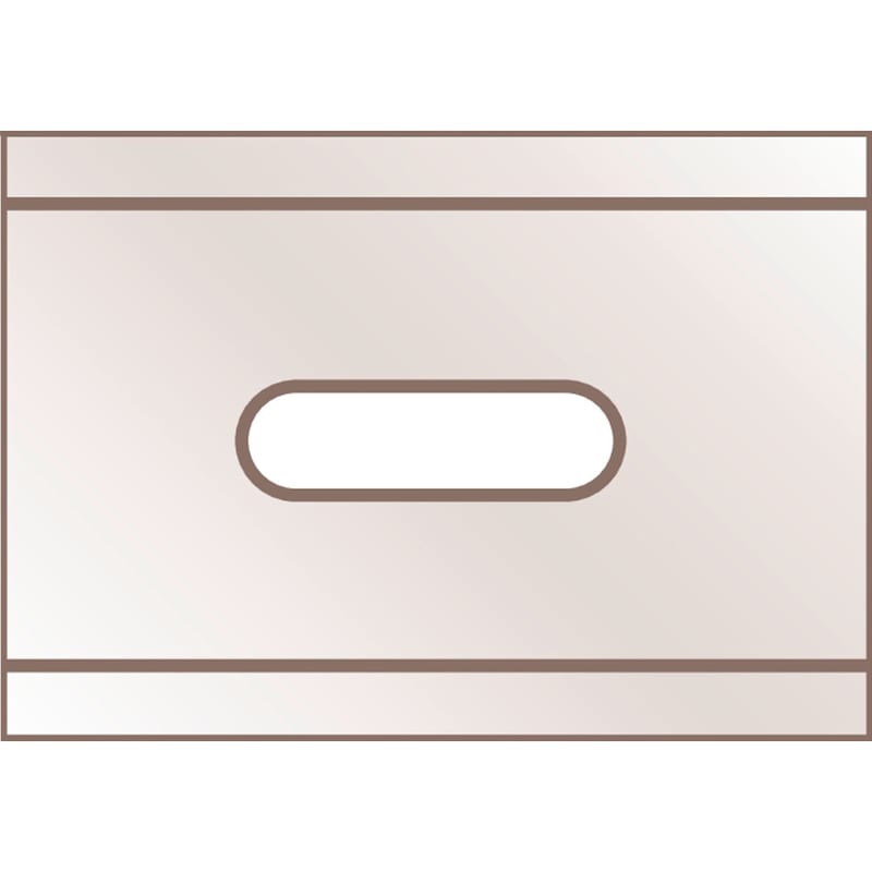 Lame n°92043 pour couteau de sécurité Martor SECUMAX 320/SECUNORM 185