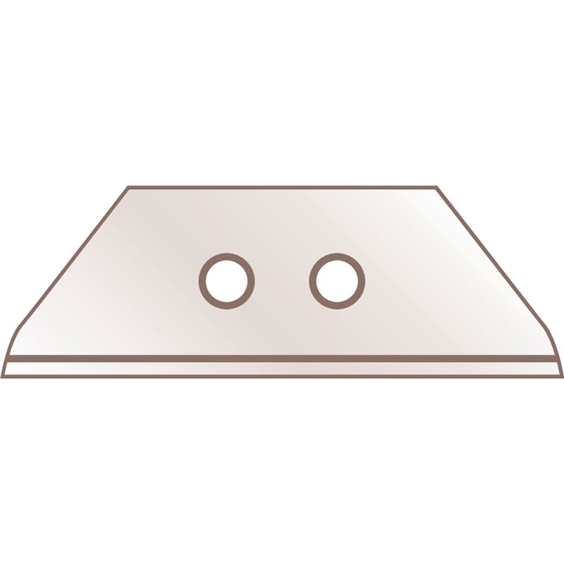 Lame trapézoïdale n°60099 pour couteau de sécurité Martor Secrupro/Secunorm