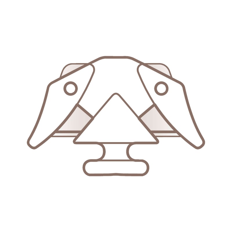 Lame n°3550 pour couteau de sécurité Martor Secumax